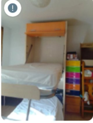Cama Abatible Metal y Madera