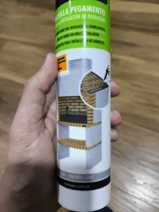 Collippo Masilla Pegamento Barbacoa Prefabricada