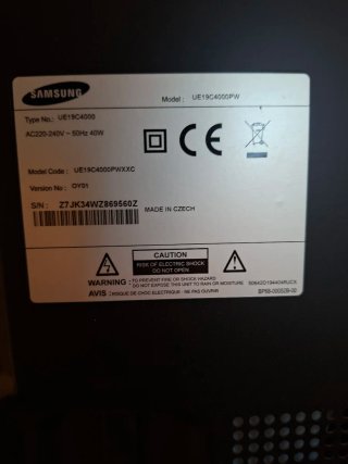 Monitor Samsung Negro/Plateado.