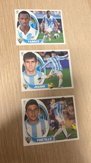Lote Cromos Málaga CF
