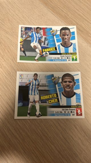 Lote Cromos Málaga CF