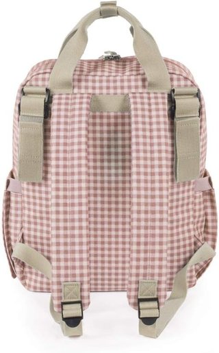 Walking Mum bolso mochila pañalera rosa