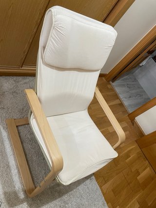 Hamaca Silla Ikea Madera Tela Beige