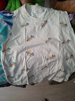 Camiseta infantil estampada
