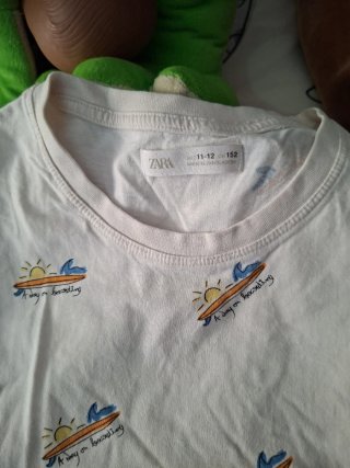 Camiseta infantil estampada