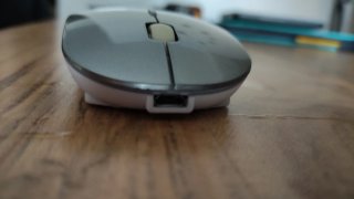 Ratón Bluetooth Gris y Blanco