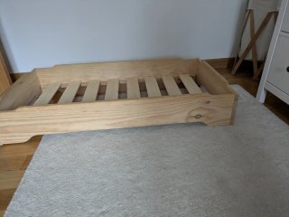 Cama Montessori apilable 120x60 LUFE