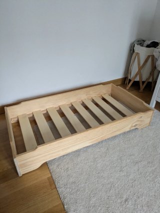 Cama Montessori apilable 120x60 LUFE