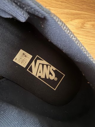 Vans Filmore Suede Canvas Dress Blue T43