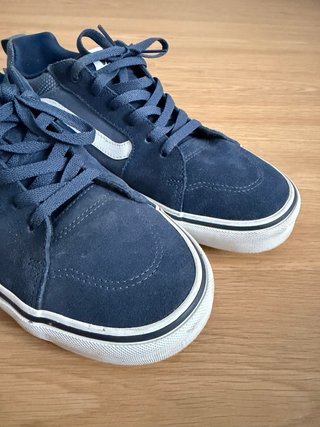 Vans Filmore Suede Canvas Dress Blue T43