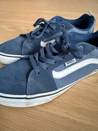 Vans Filmore Suede Canvas Dress Blue T43