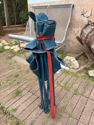 Silla de camping Quechua azul