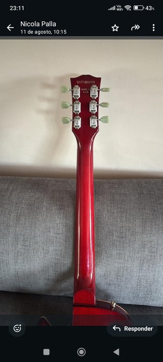 Guitarra Eléctrica Gibson Les Paul Standard replic