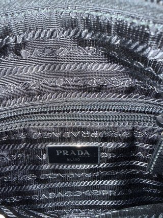 Bandolera Prada Nera in Nylon