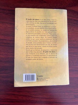 El poder del ahora un camino hacia la realizaci...