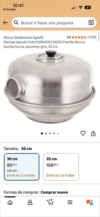 Forno portatile per camper Agnelli