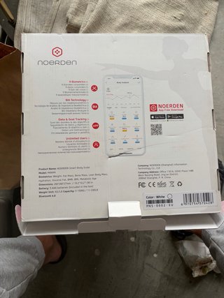 Báscula NOERDEN MINIMI Smart Body Scale