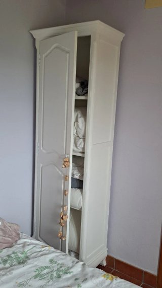 Armario blanco provenzal madera
