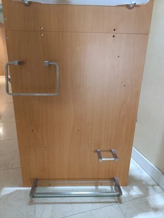 Accesorios de baño cromados cada pieza 25€ y 30€