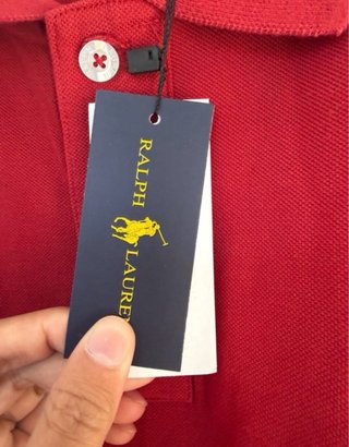 Polo Ralph Lauren Rosso Uomo Taglia L