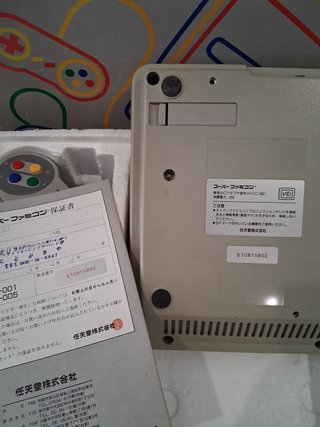 Consola Super Famicom Nintendo SFC SNES Caja