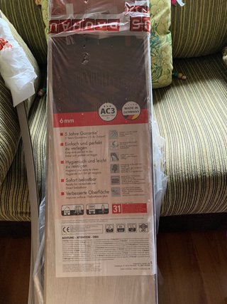 2 Cajas Suelo Laminado 6mm AC3