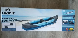 Kayak inflable Crivit Biplaza para 2 personas