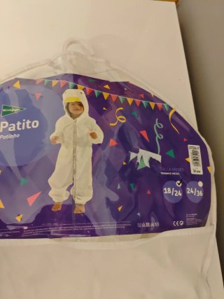 Disfraz Patito 18/24 meses