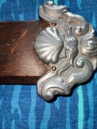 Crucifijo Vintage Madera y Metal