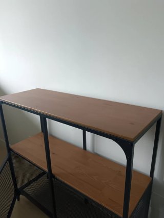 Estantería IKEA FJÄLLBO Negra/Madera