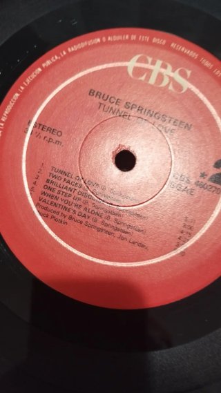 Vinilo Bruce Springsteen Tunnel of Love