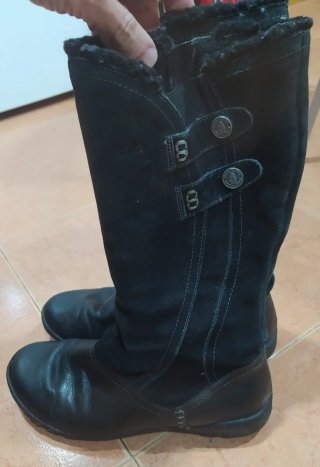 Botas negras
