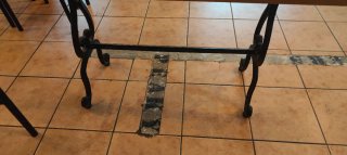 Mesa de Comedor Peaky Blinders Madera y Metal