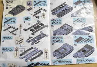 Tanque Leopard 2A7 Bloques Construcción