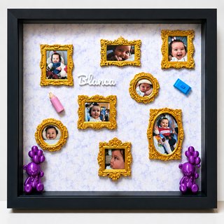 Marco de fotos decorativo para bebé