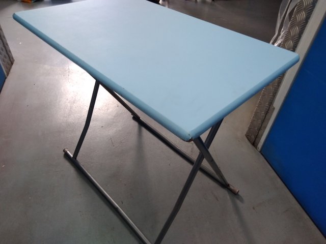 Mesa Plegable Azul