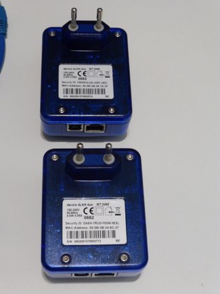 2 Adattatori Devolo dLan duo PLC