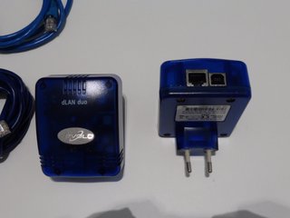 2 Adattatori Devolo dLan duo PLC