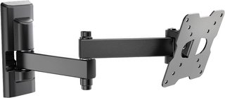 Meliconi soporte TV pared inclinable doble