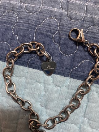 Bracciale con ciondolo quadrifoglio