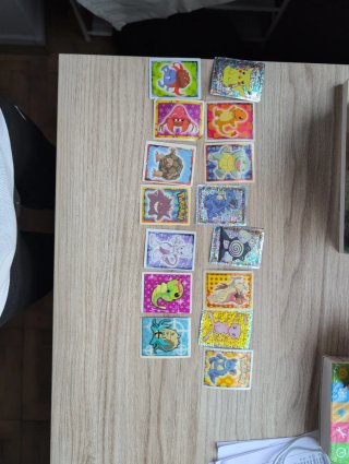 Cromos Pokémon Merlin 1999 Serie 1
