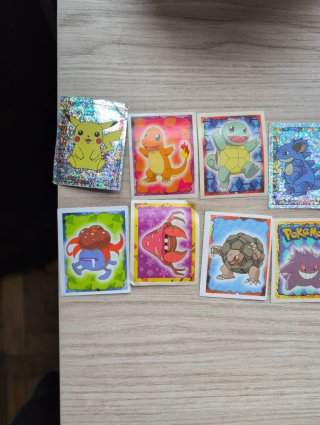 Cromos Pokémon Merlin 1999 Serie 1