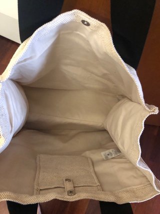 Borsa Falconeri Beige e Nera
