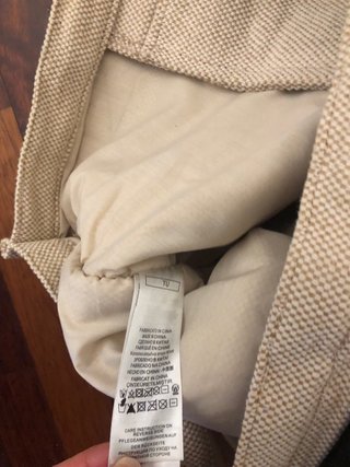 Borsa Falconeri Beige e Nera