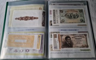 Colección de billetes de España