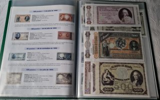Colección de billetes de España