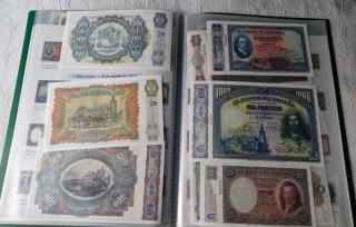 Colección de billetes de España