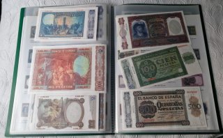 Colección de billetes de España