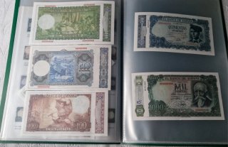 Colección de billetes de España