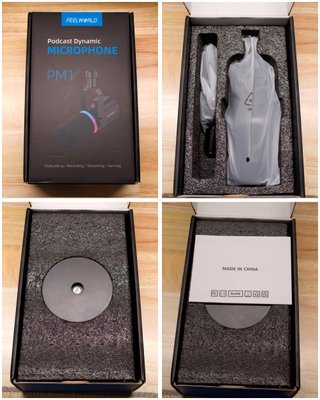 Micrófono Feelworld PM1 Negro USB/XLR